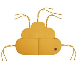 Hi Little One - Organizer + 2 ochraniacze do łóżeczka Cloud Mustard
