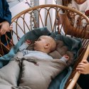 Hi Little One - Rożek z poduszką z bawełny organicznej Quilt Baby horn Navy