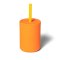 Avanchy - Silikonowy kubeczek dla dziecka 6 m+ La petite Orange