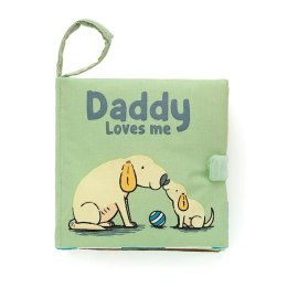 Jellycat - Książeczka sensoryczna dla dzieci „Daddy Loves Me