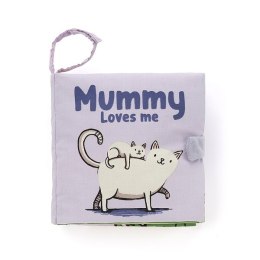 Jellycat - Książeczka sensoryczna dla dzieci „Mummy Loves Me