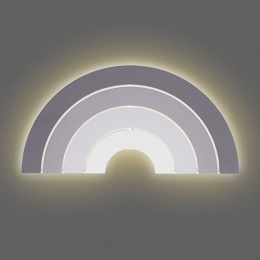 Jollein - Lampa ścienna Rainbow Grey