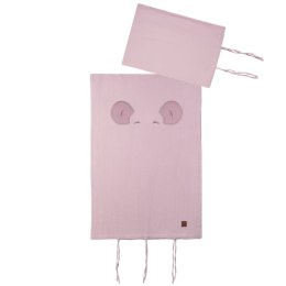 Hi Little One - Poszewki na pościel dziecięcą Mouse Blush-Baby pink
